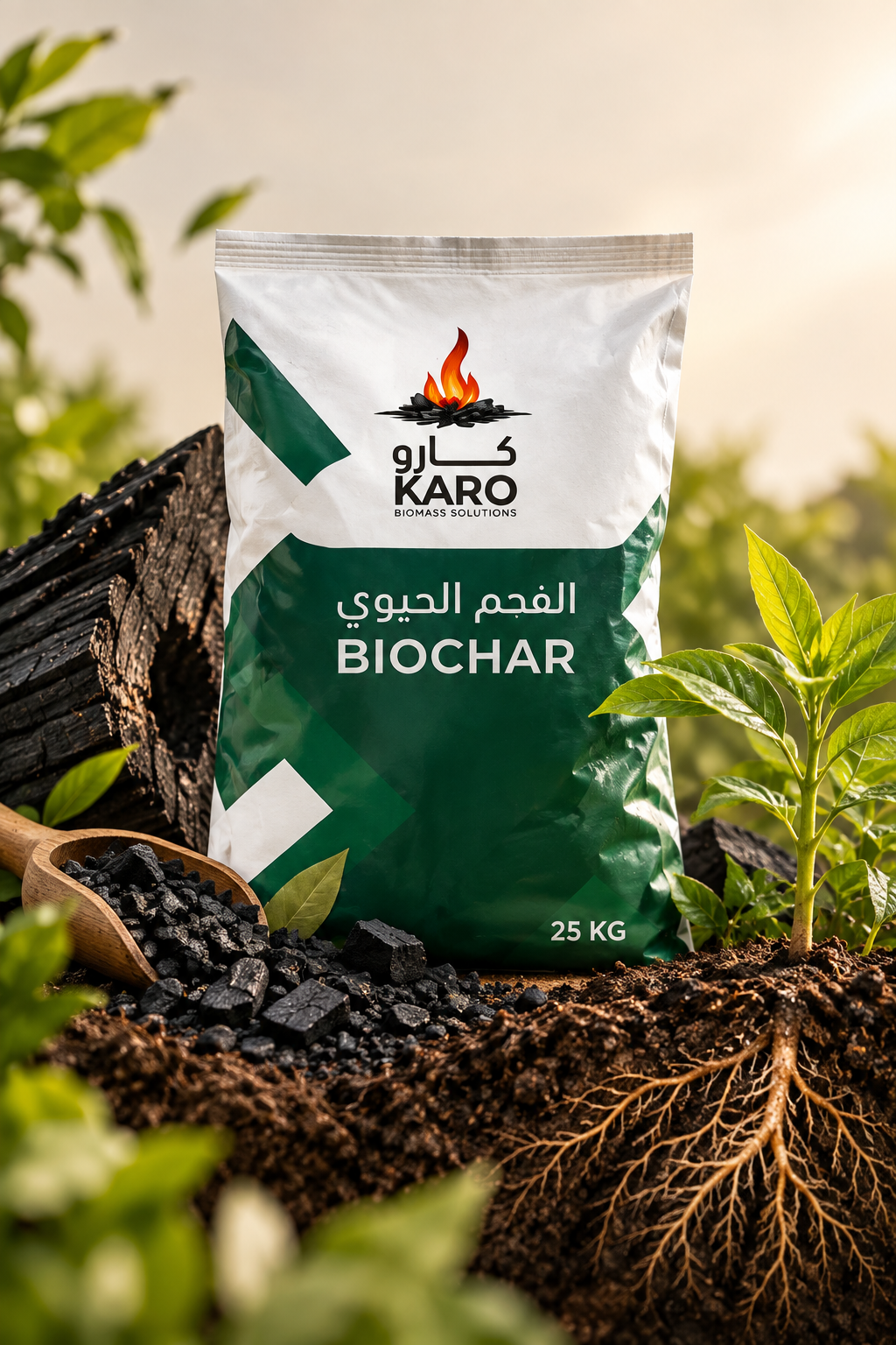 KARO KARO Biochar product packaging